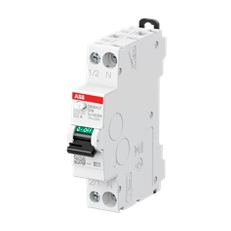 ABB DS301CT B20 A30 - 1P+N, B-Curve, 20 A Residual Current Circuit…