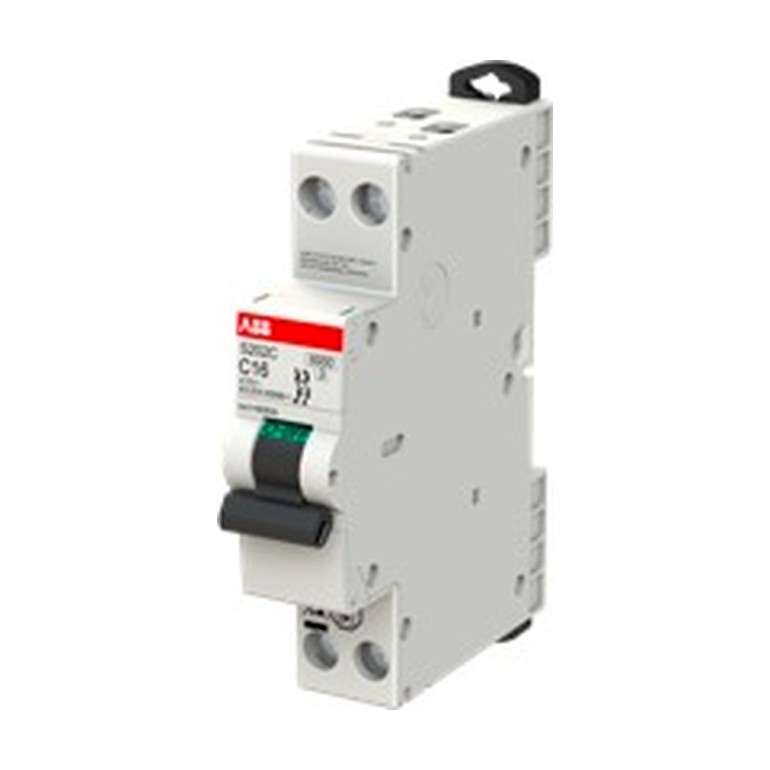 ABB S 202 TC-B20 - 2, B-Curve, 20 A Miniature Circuit Breaker