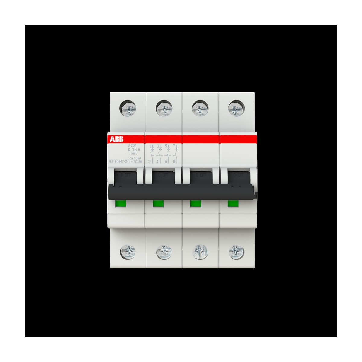 ABB S204-D25 S200 Miniature Circuit Breaker