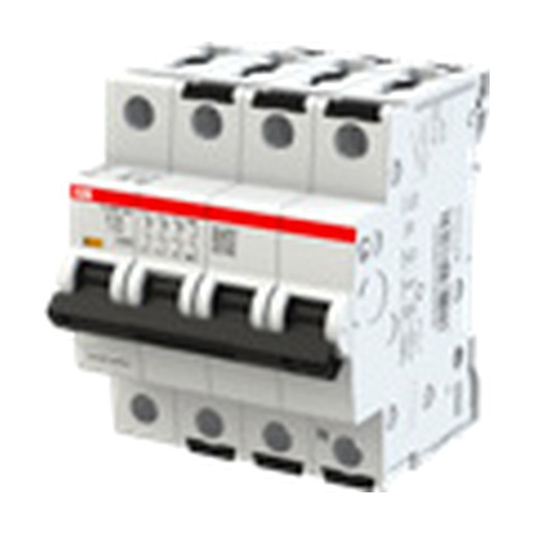 ABB S304P-D10 — 4-Pole D-Curve 10 A Industrial MCB