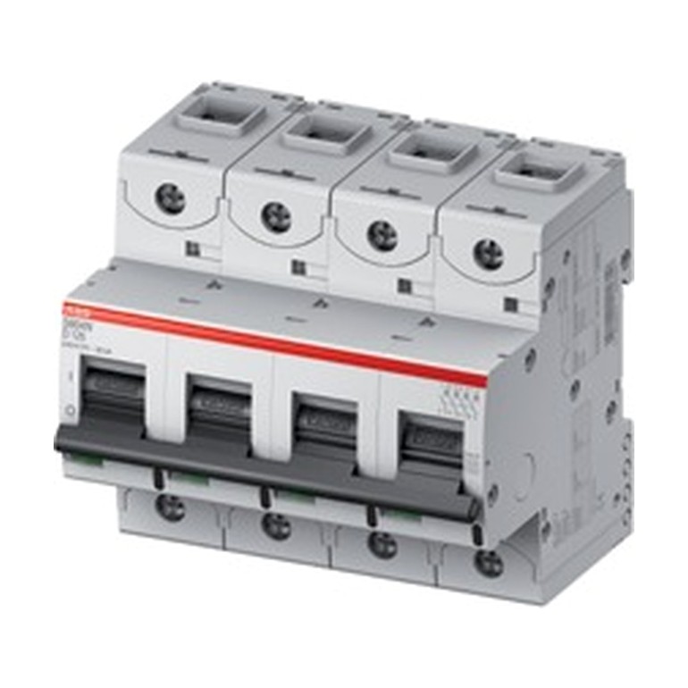 ABB S804N-D40 - 4, D-Curve, 40 A High-Performance Circuit Breaker