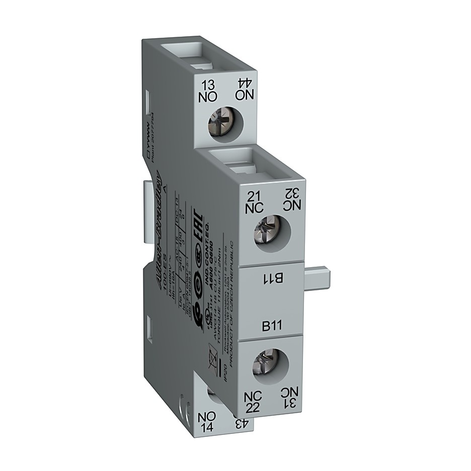 Allen-Bradley 100-ESA11 Auxiliary Contact 1 NO 1 NC