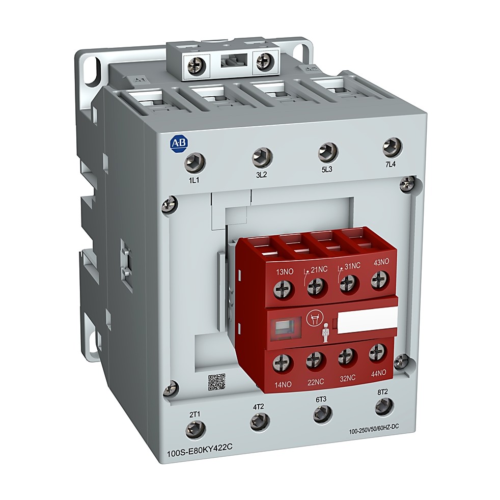 Allen-Bradley 100S-E80KJ422C IEC 80 A Safety Contactor