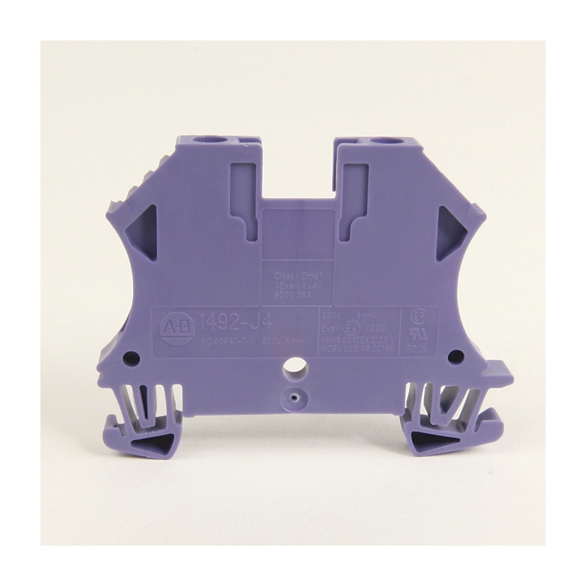Allen-Bradley 1492-J4-W 4 square mm Feed-Through Terminal Block