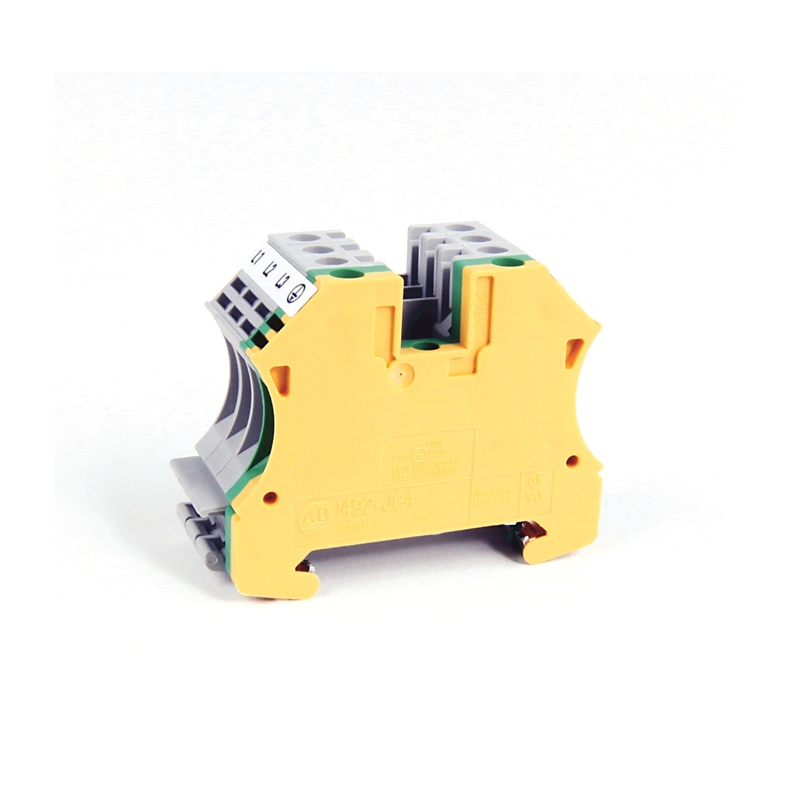 Allen-Bradley 1492-J4 4 square mm Feed-Through Terminal Block