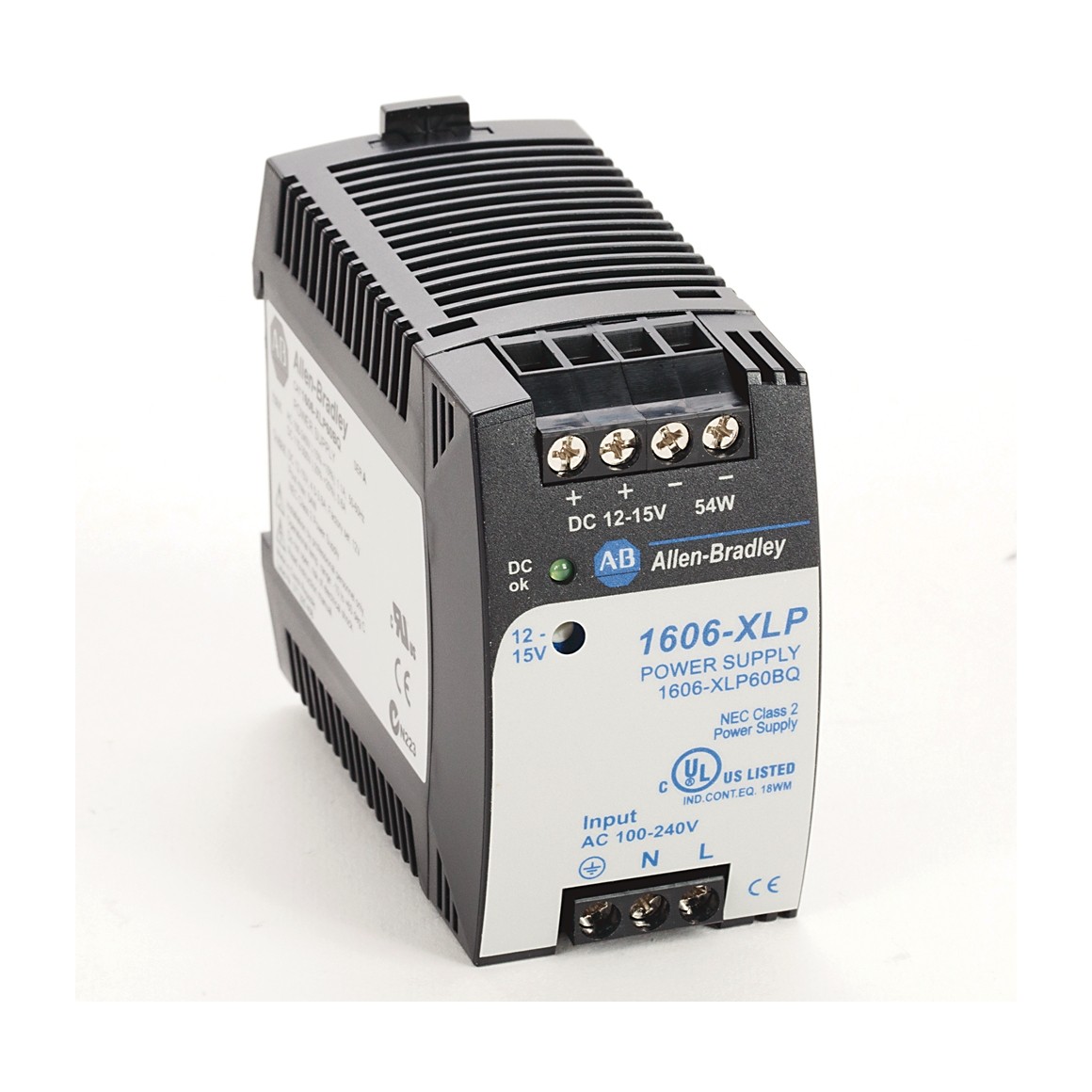 Allen-Bradley 1606-XLP60BQ XLP Power Supply 54W 12VDC 4A
