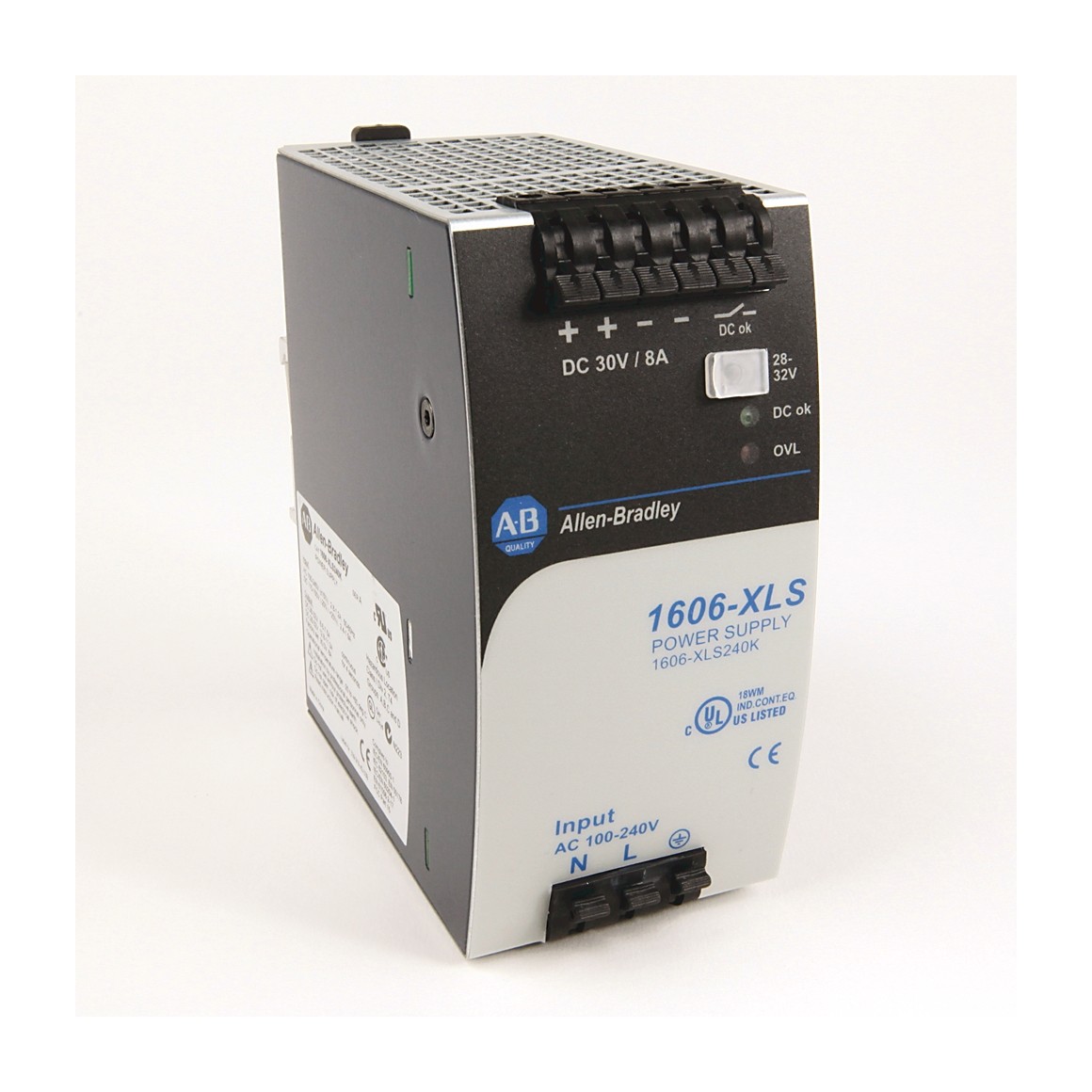 Allen-Bradley 1606-XLS240K XLS Power Supply 240W 28VDC 8A