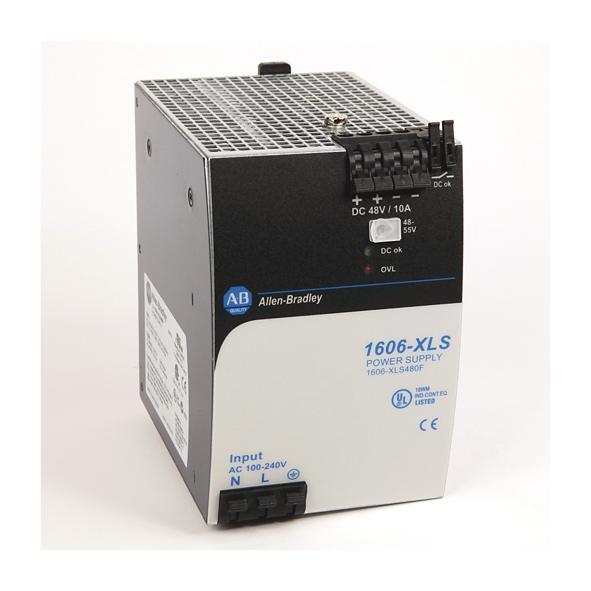 Allen-Bradley 1606-XLS480F XLS Power Supply 480W 48VDC 10A
