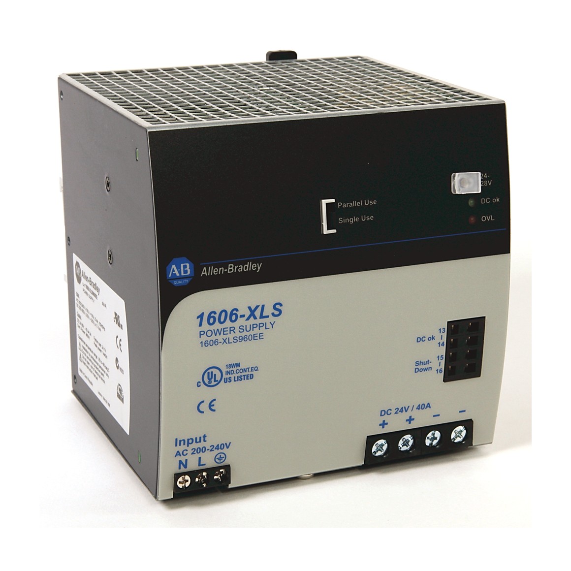 Allen-Bradley 1606-XLS960EE XLS Power Supply 960W 24VDC 40A