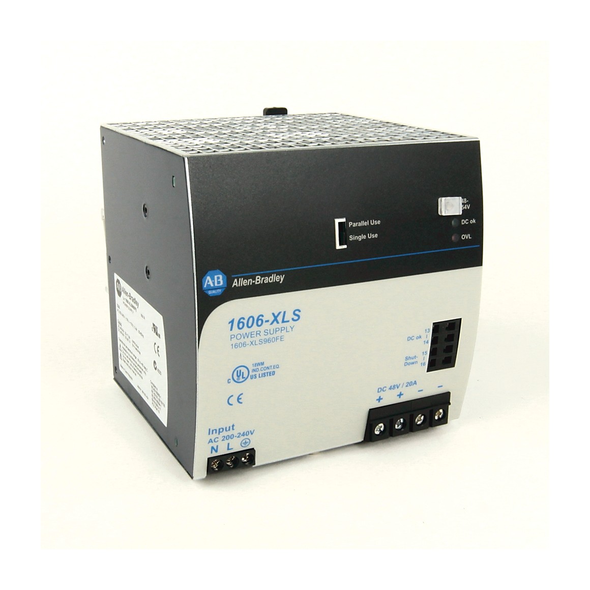 Allen-Bradley 1606-XLS960FE XLS Power Supply 960W 48VDC 20A