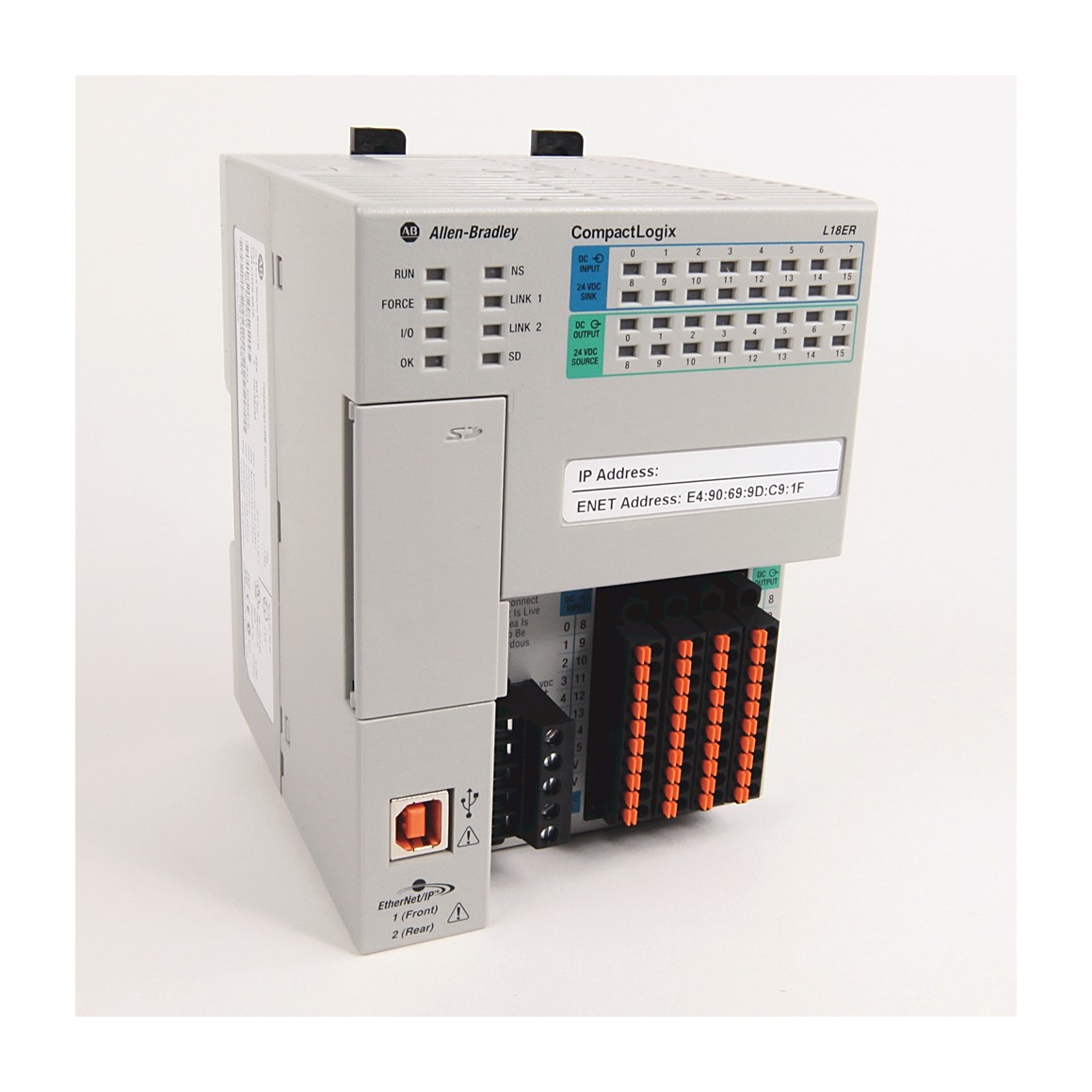 Allen-Bradley 1769-L18ER-BB1B CompactLogix L18 512KB Ctlr