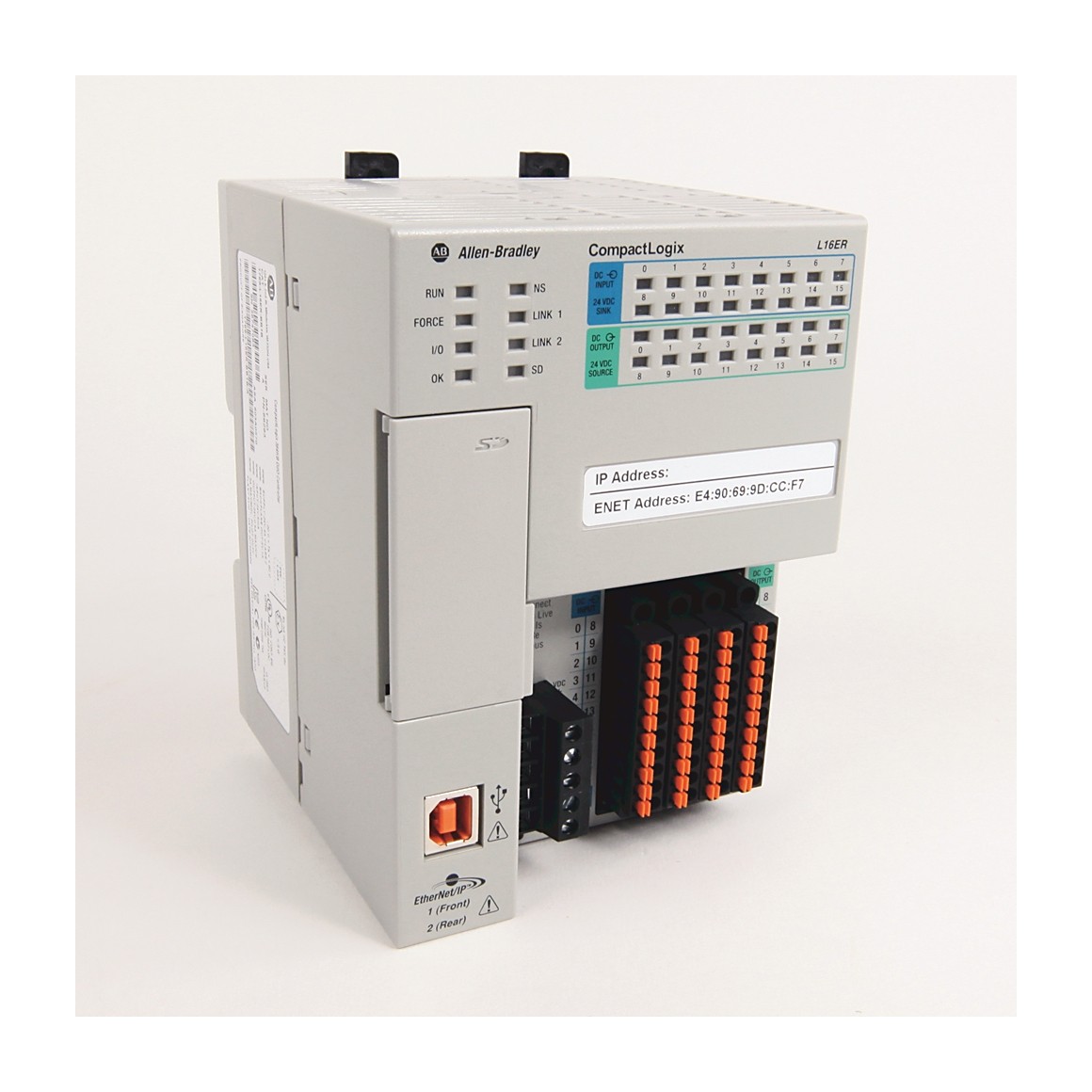Allen-Bradley 1769-L19ER-BB1B CompactLogix L19 1MB Ctlr
