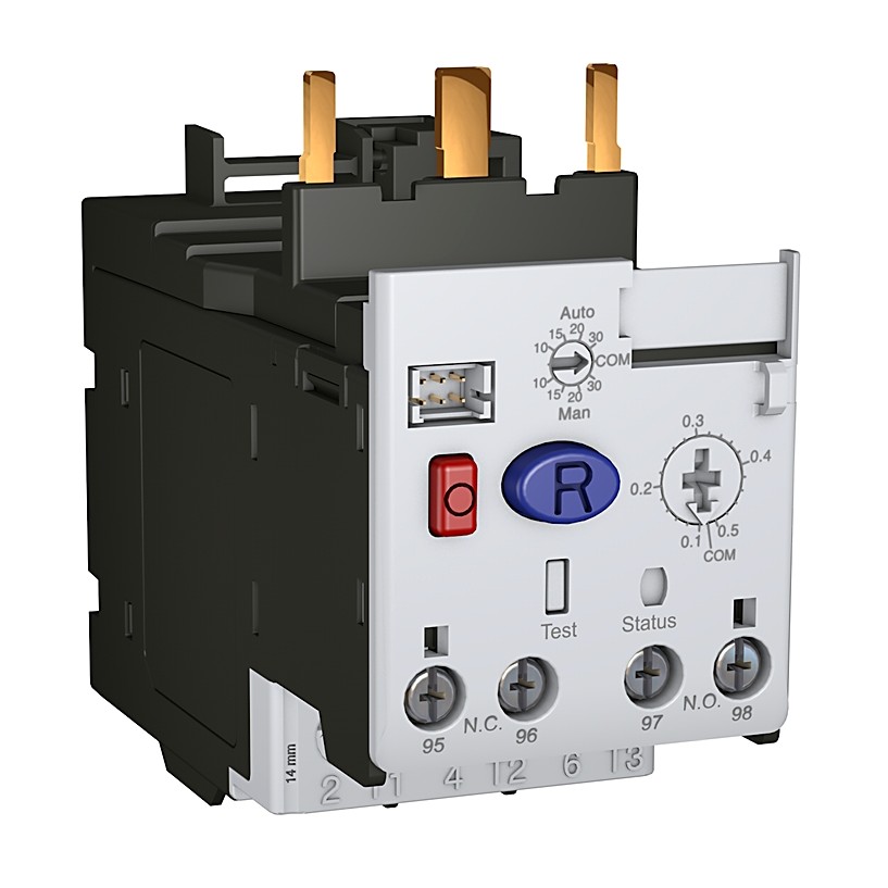 Allen-Bradley 193-1EFFD E100 11-55 A Direct Mnt Ovrld Relay