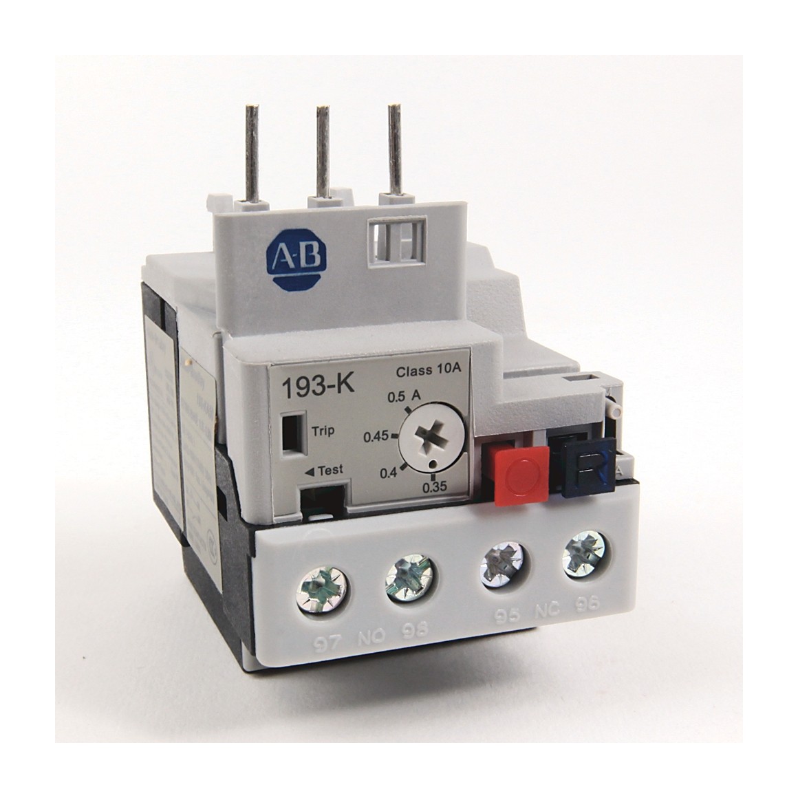Allen-Bradley 193-KA50 0.35-.50 A IEC Bimetallic Overload Relay