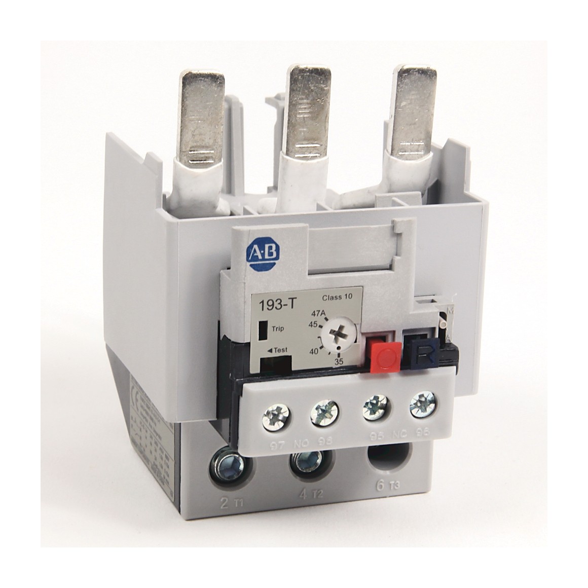 Allen-Bradley 193-T1DC47 35-47 A IEC Bimetallic Overload Relay