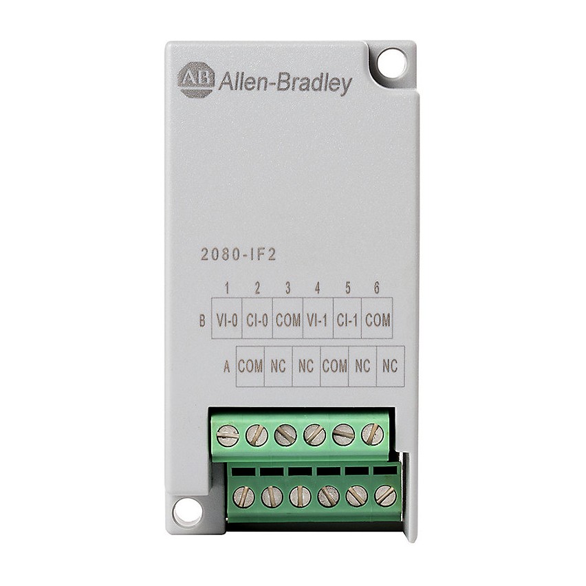 Allen-Bradley 2080-IF2 Micro800 2 Point Analog Input Plug-In