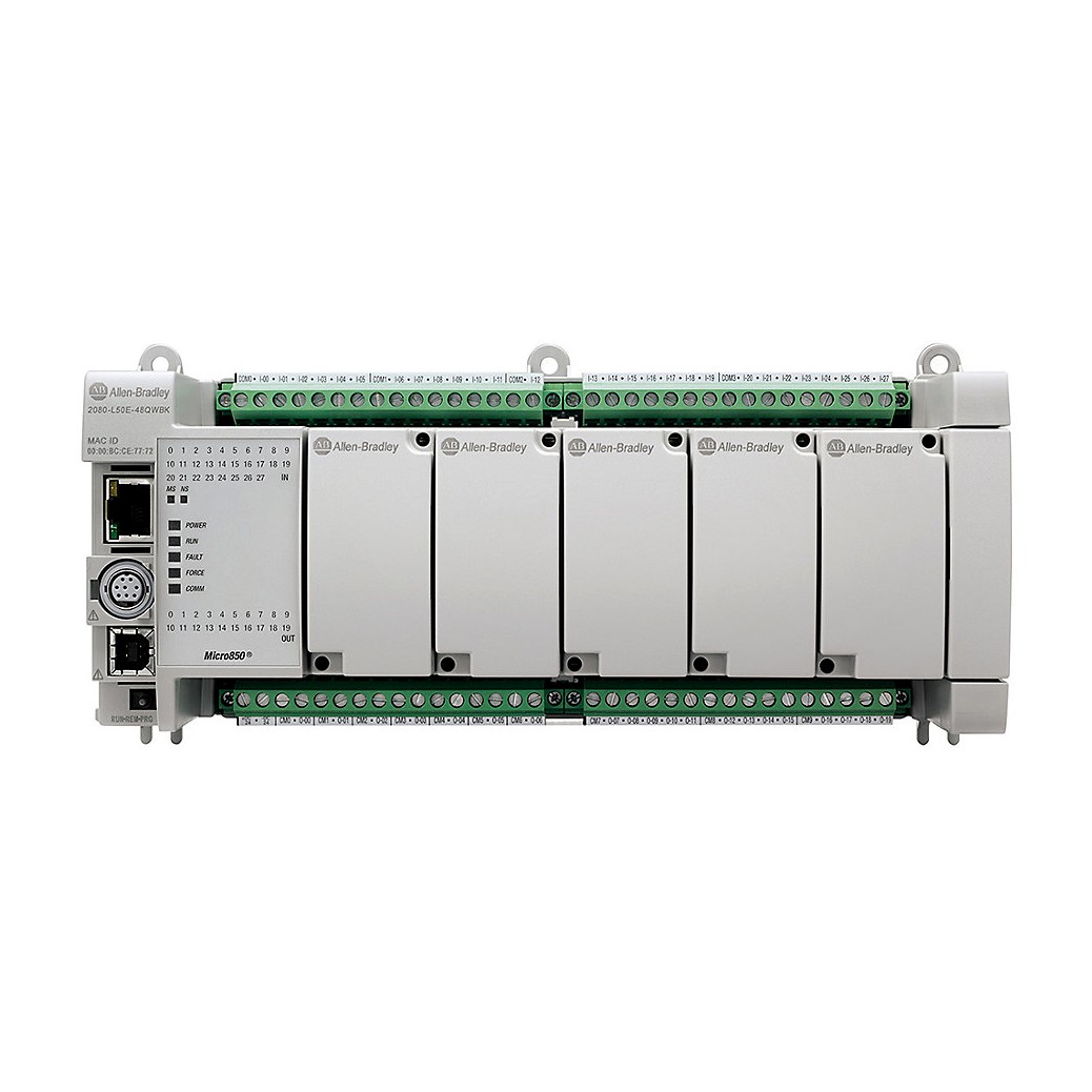 Allen-Bradley 2080-L50E-48QWBK Micro850 48 I/O ENet/IP Controller CC