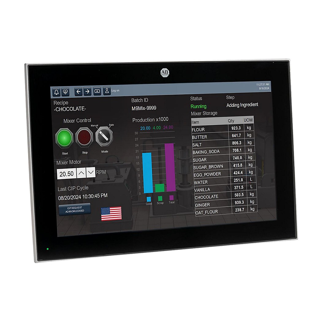 Allen-Bradley 2715P-C12WD PanelView 5510 12W Graphic Terminal CT