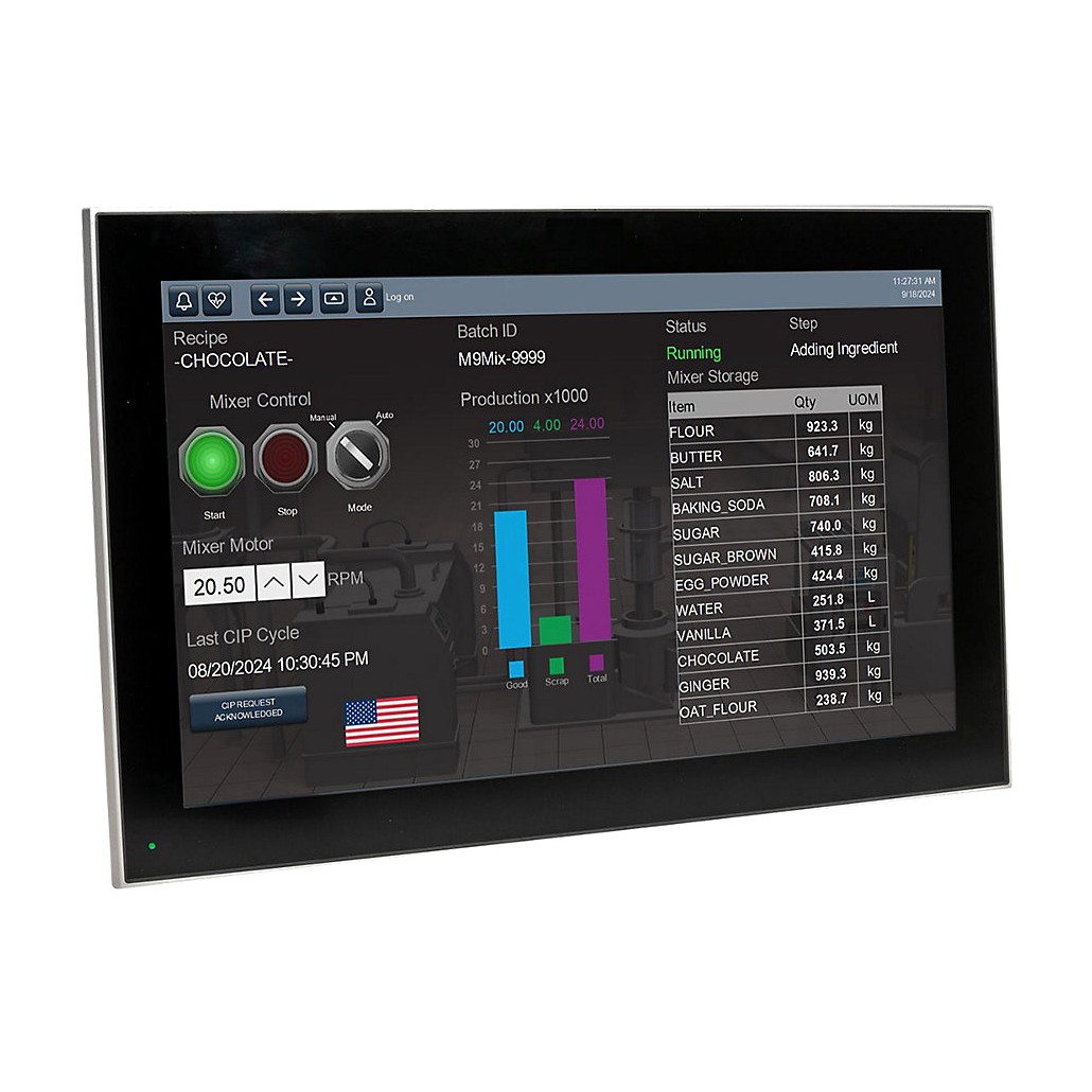 Allen-Bradley 2715P-C15WD-B PanelView 5510 15in Graphic Terminal CT