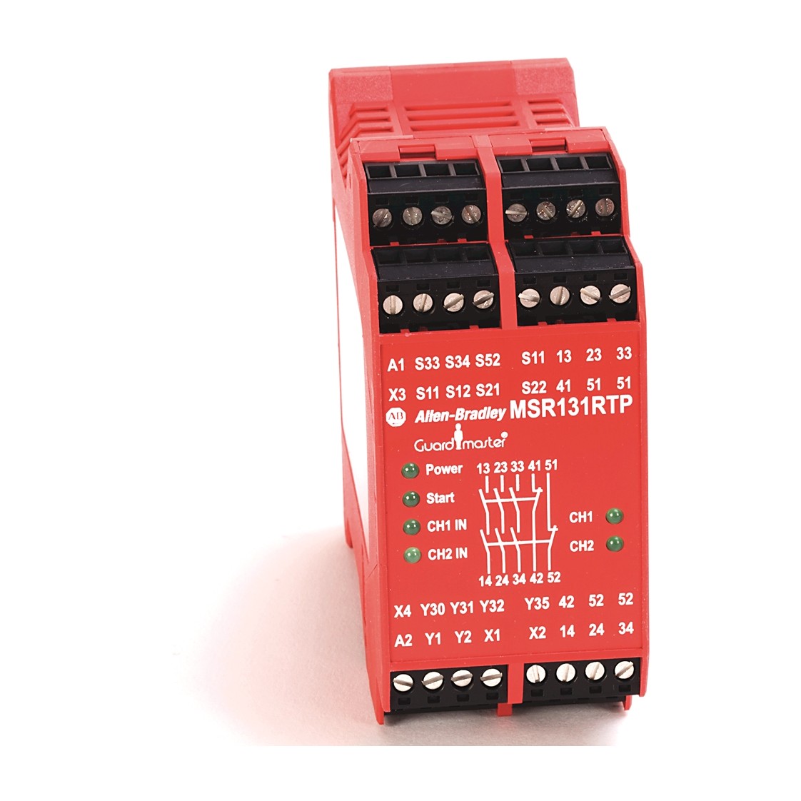 Allen-Bradley 440R-C23137 Guardmaster MSR131RTP Safety Relay