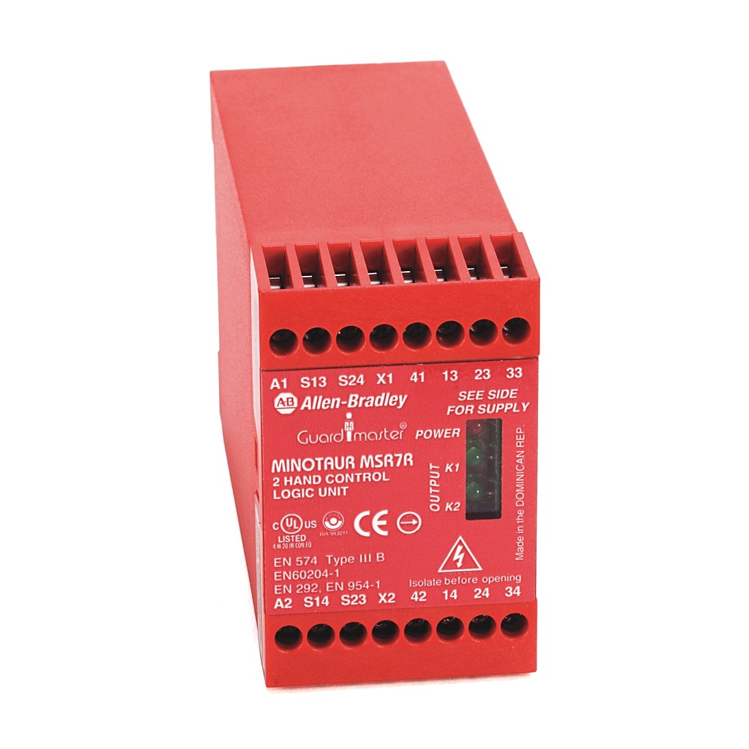 Allen-Bradley 440R-D23164 Guardmaster MSR125H Safety Relay