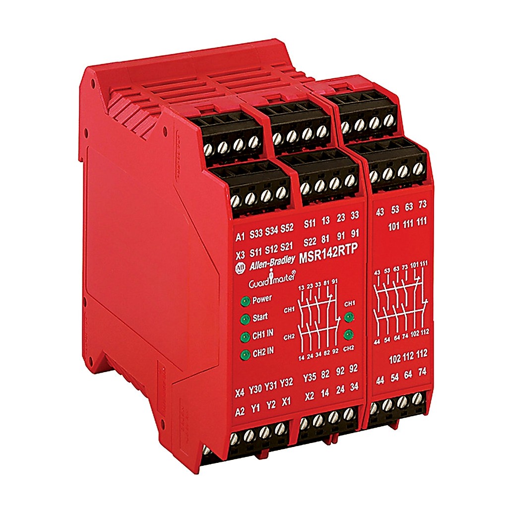Allen-Bradley 440R-G23214 Guardmaster MSR142RTP Safety Relay