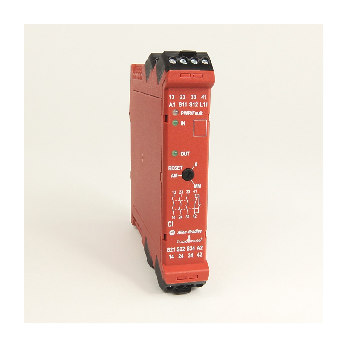 Allen-Bradley 440R-S13R2 Guardmaster Single Input Safety Relay