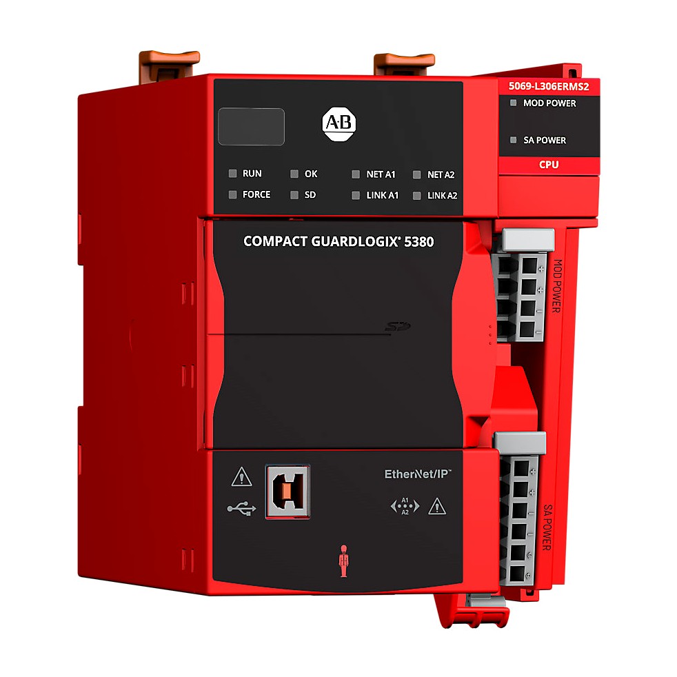 Allen-Bradley 5069-L306ERMS2 Compact GuardLogix SIL2 0.6/0.3M Motion