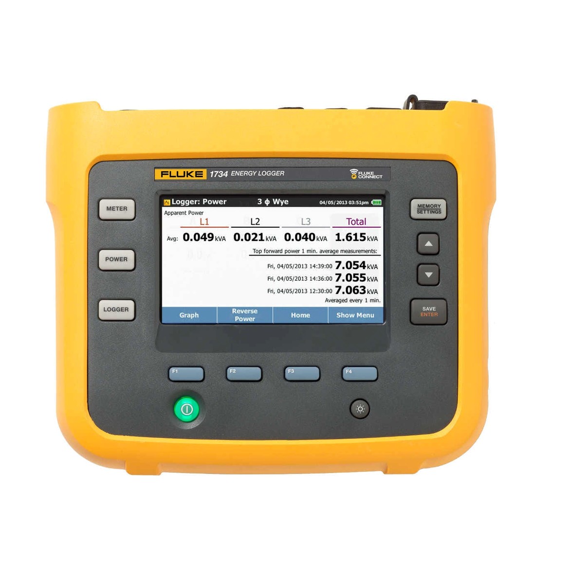 Fluke FLUKE-1734 — 1734 Three-Phase Energy Logger