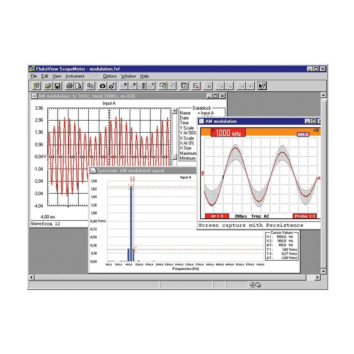 Fluke SW90W — FlukeView2 ScopeMeter Software