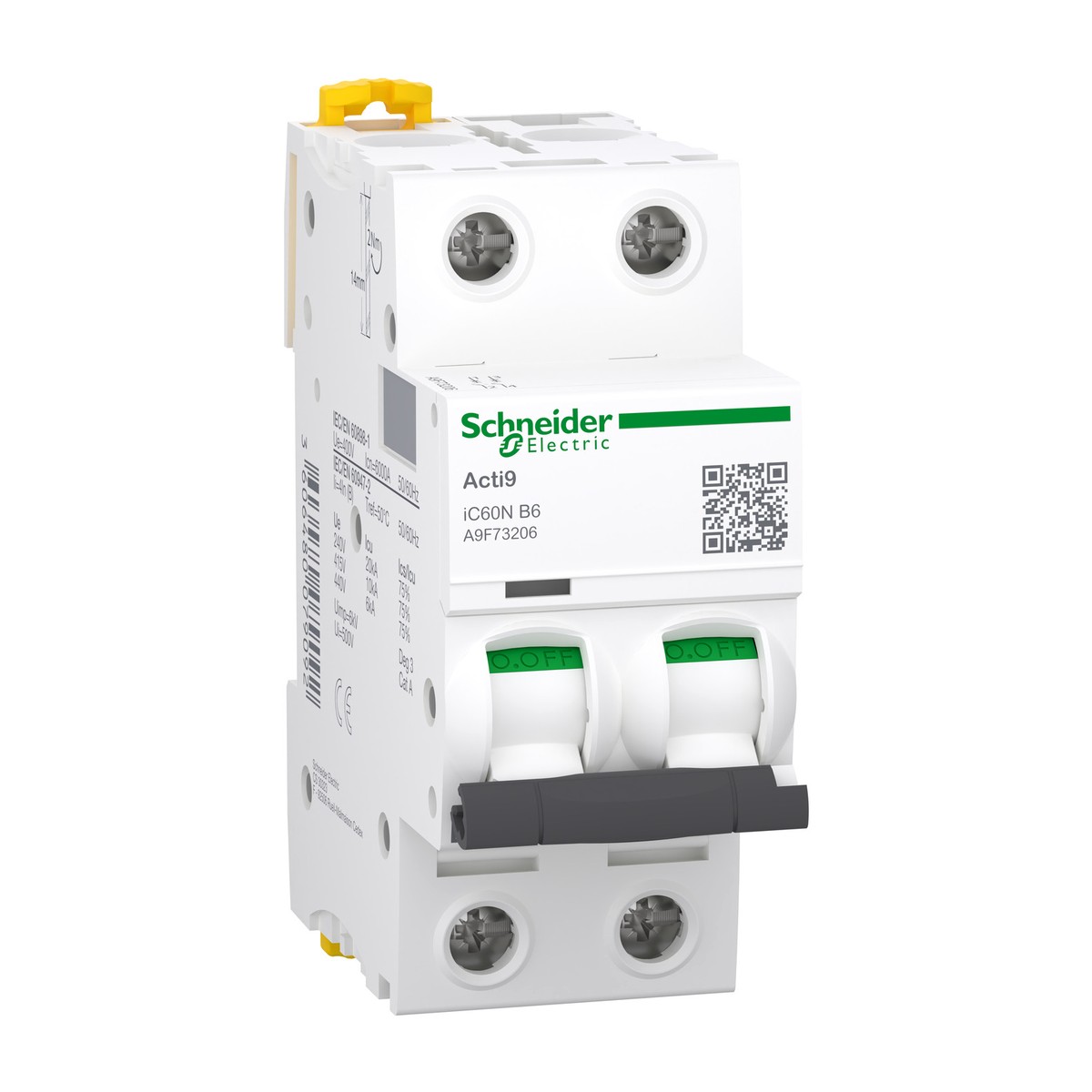 Schneider Electric A9F73206 — Miniature Circuit Breaker