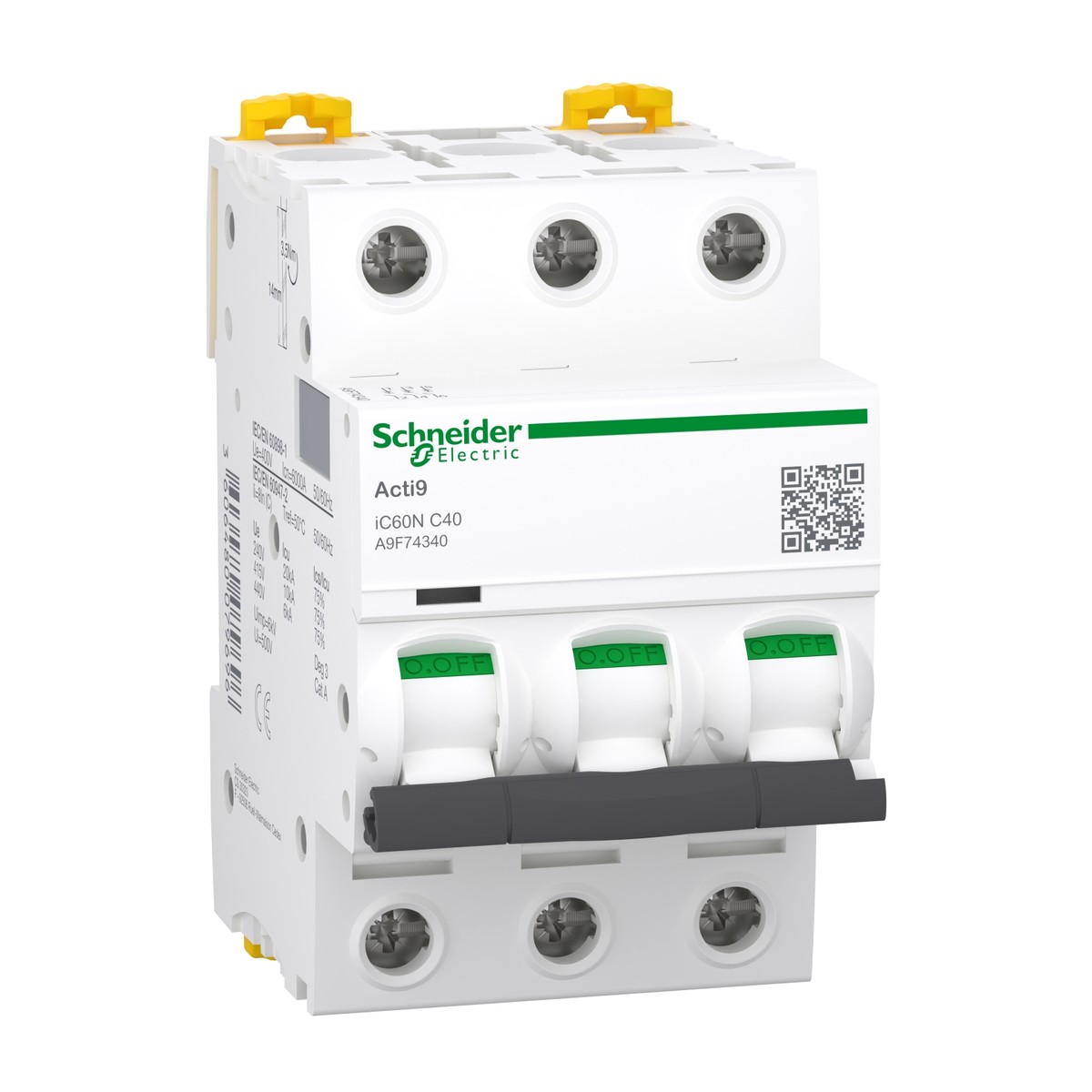 Schneider Electric A9F74340 — Miniature Circuit Breaker