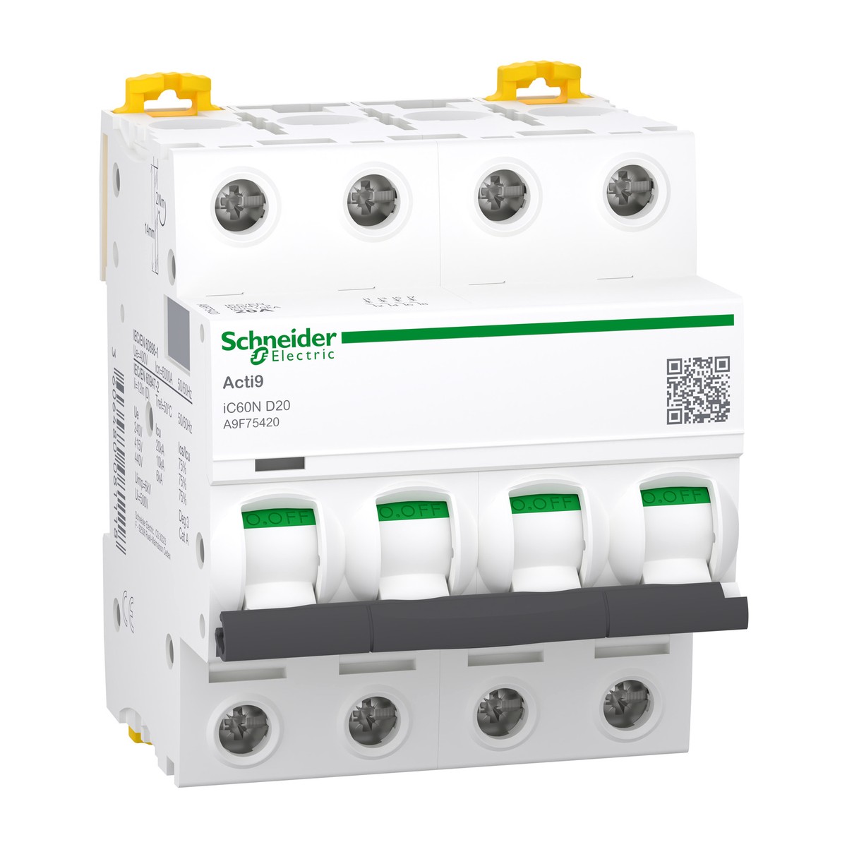 Schneider Electric A9F75420 — Miniature Circuit Breaker