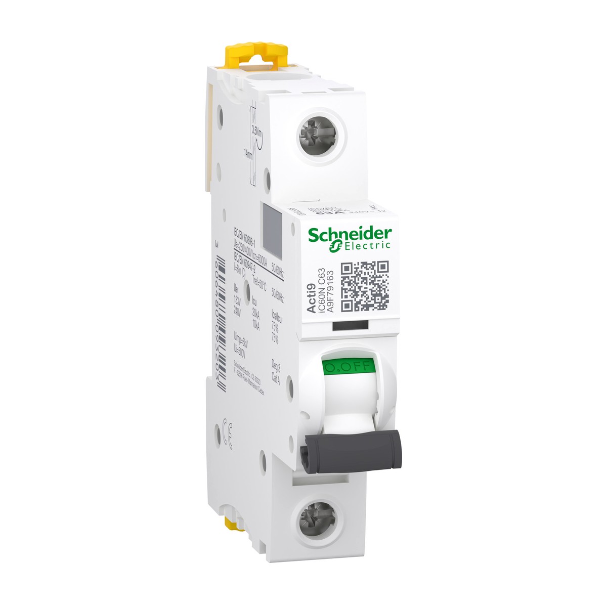 Schneider Electric A9F79163 — Miniature Circuit Breaker
