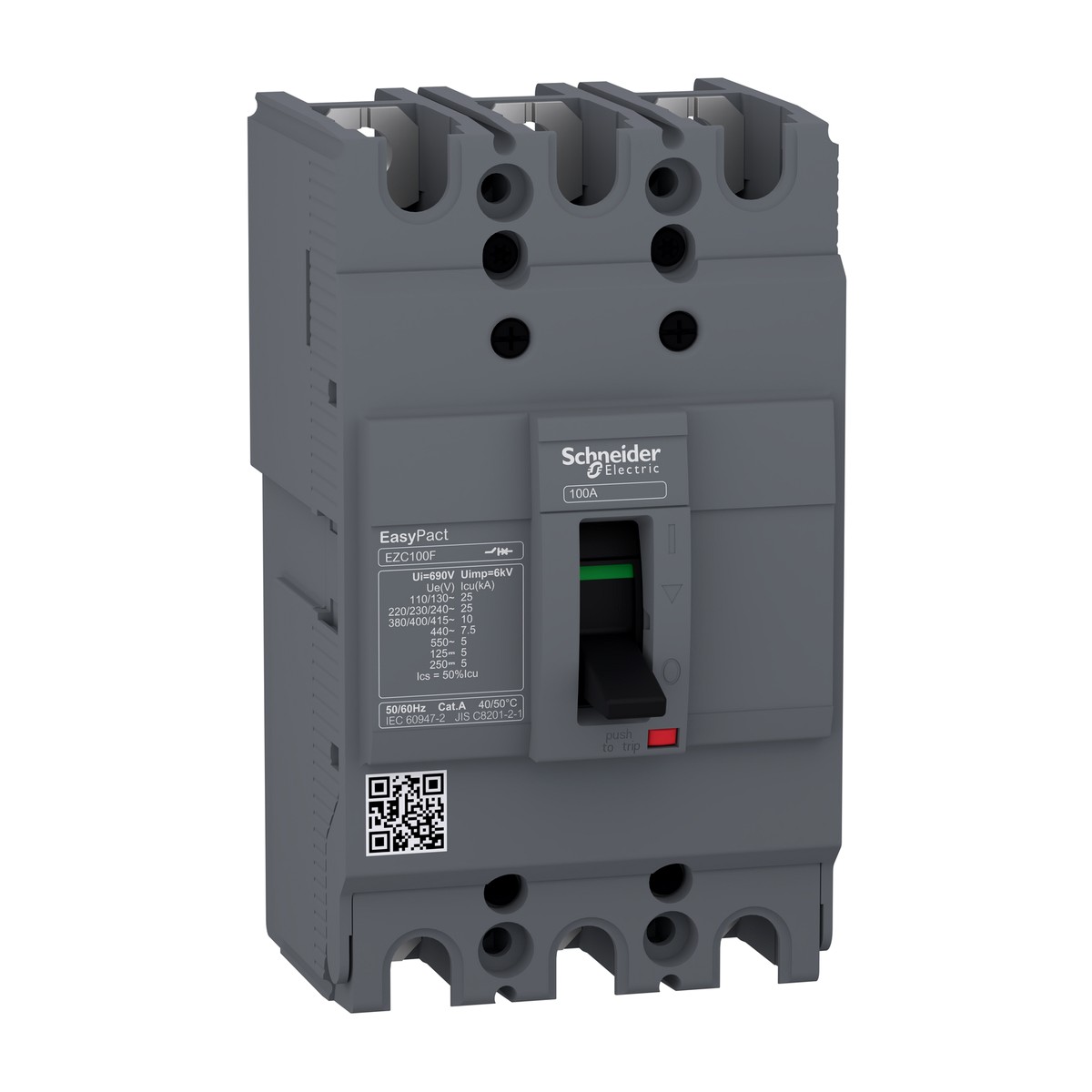 Schneider Electric EZC100F3100 — Moulded Case Circuit Breaker