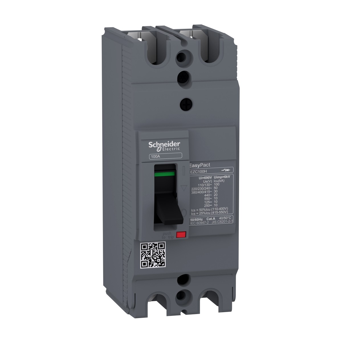Schneider Electric EZC100H2100 — EasyPact EZC100H circuit breaker