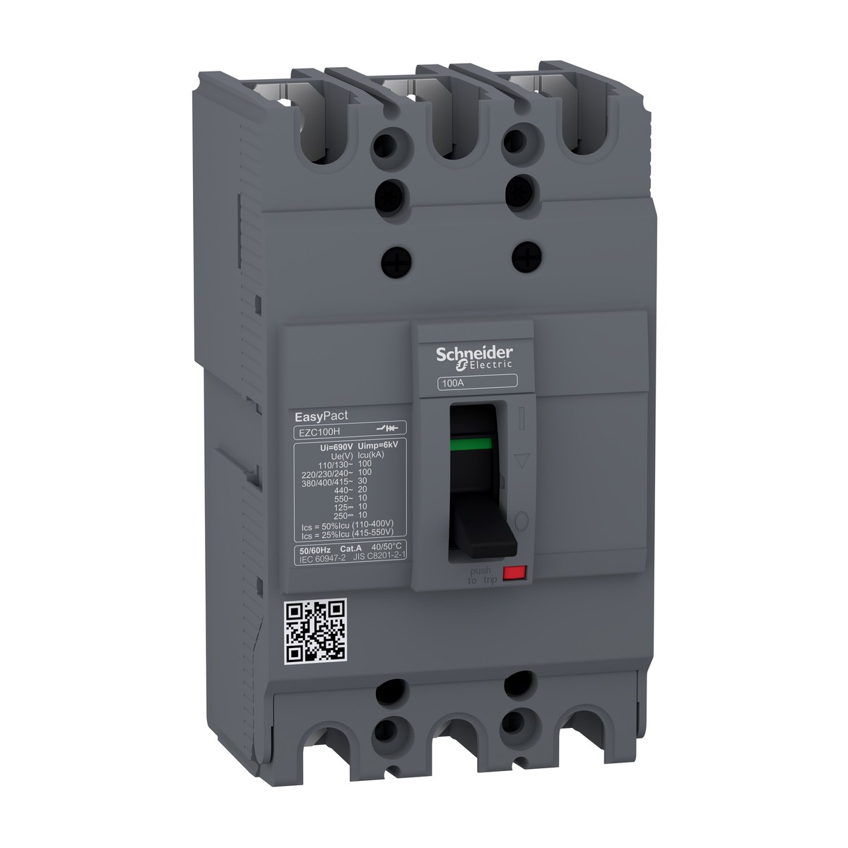 Schneider Electric EZC100H3100 — Circuit Breaker