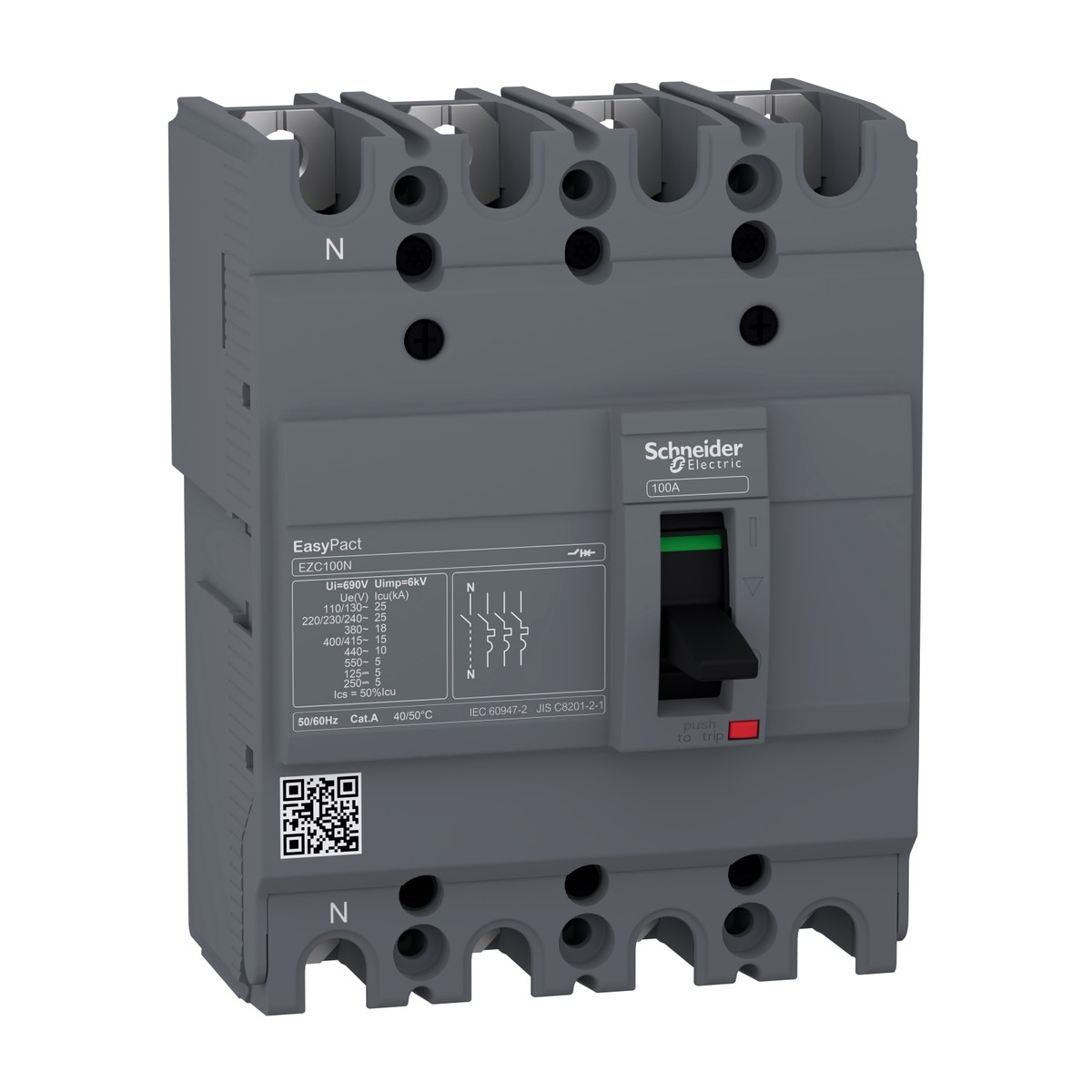 Schneider Electric EZC100N4100 — Circuit breaker