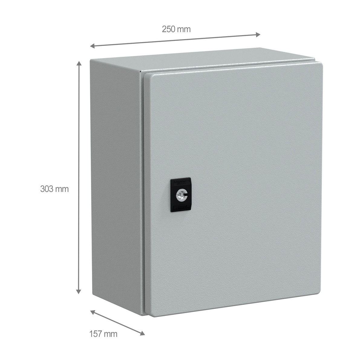 Schneider Electric NSYCRN325150 — PanelSeT CRN compact enclosure, plain door, H300xW250xD150