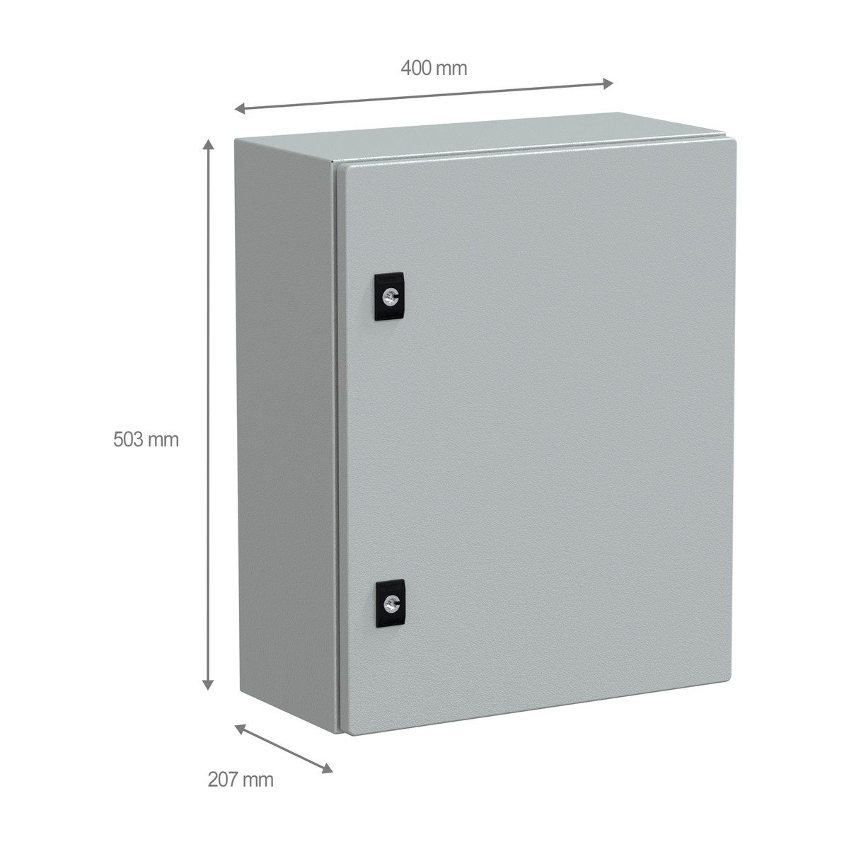 Schneider Electric NSYCRN54200 — PanelSeT CRN plain door compact enclosure without mounting plate