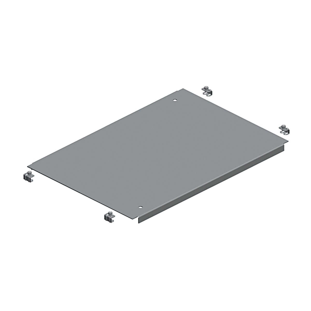 Schneider Electric NSYEC66 — Plain Cable Gland Plate for 600x600mm Enclosures