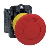 Schneider Electric XB5AS8442 — Emergency Stop Pushbutton