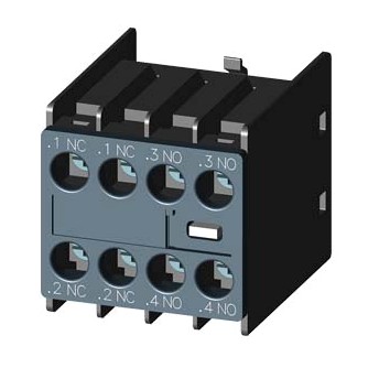 Siemens 3RH2911-1HA22 — AUX.SWITCH BLOCK,FRONT,2NO+2NC