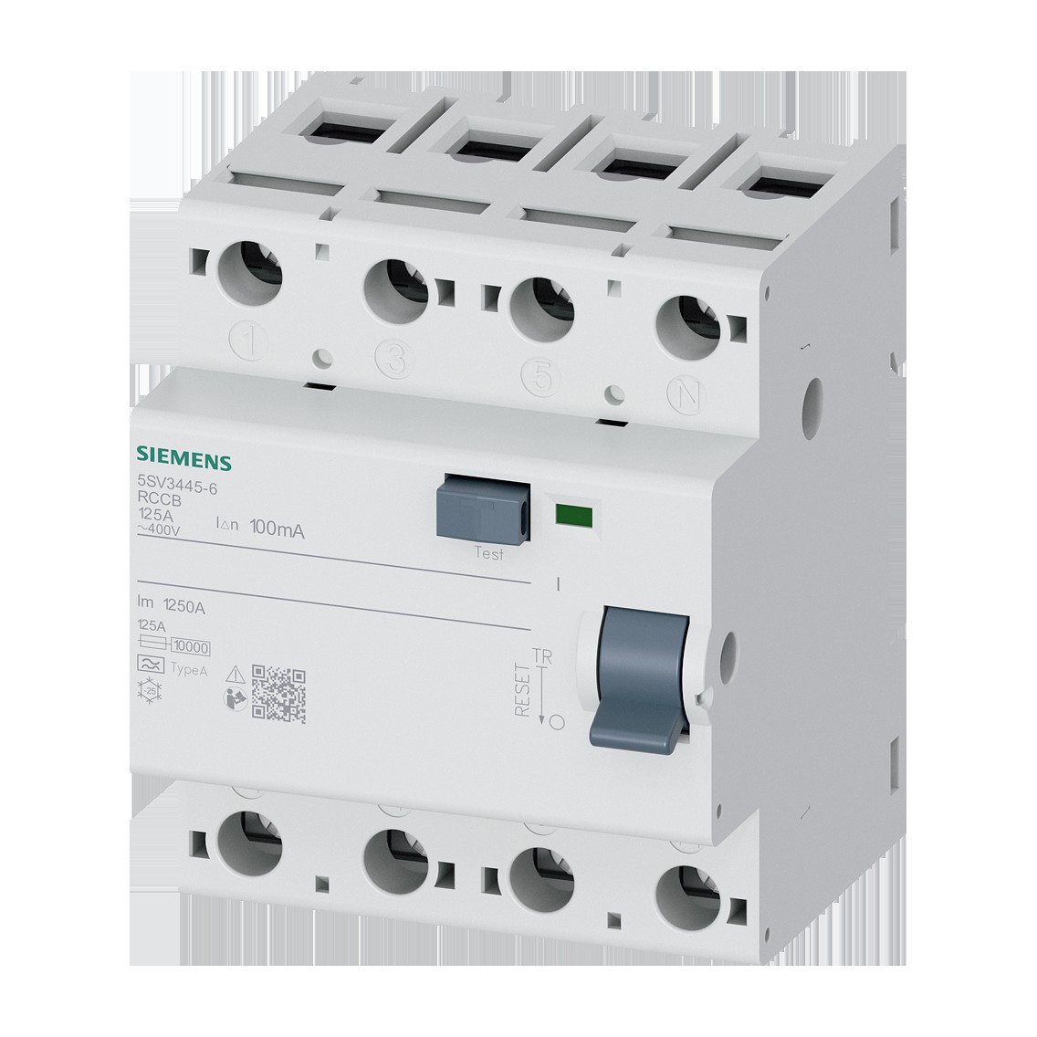 Siemens 5SV3445-6 — Residual Current Circuit Breaker