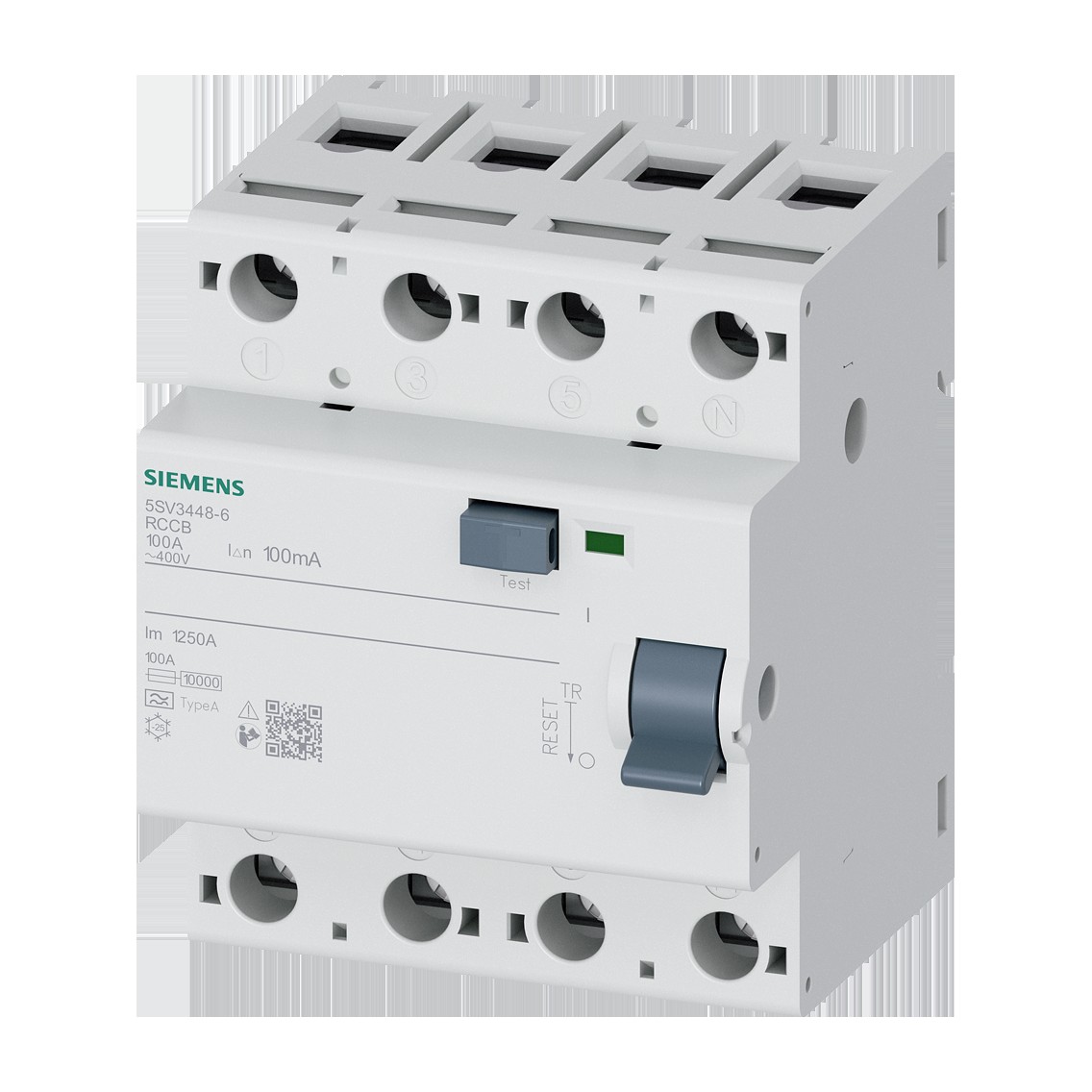 Siemens 5SV3448-6 — Residual current operated circuit breaker
