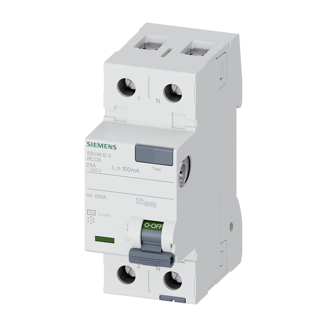 Siemens 5SV4612-0 — Residual Current Operated Circuit Breaker