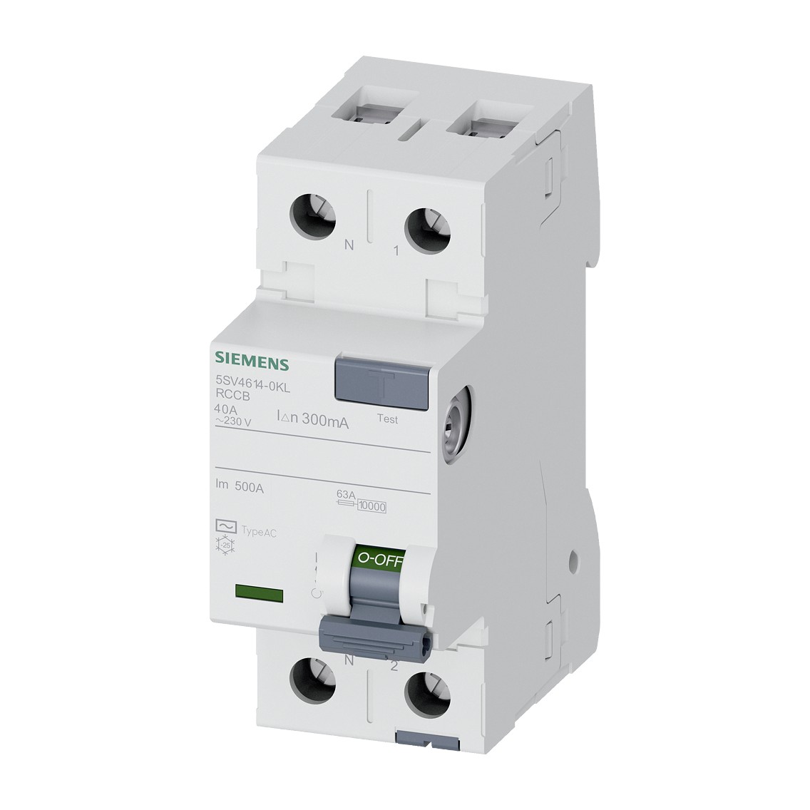 Siemens 5SV4614-0KL — Residual Current Operated Circuit Breaker