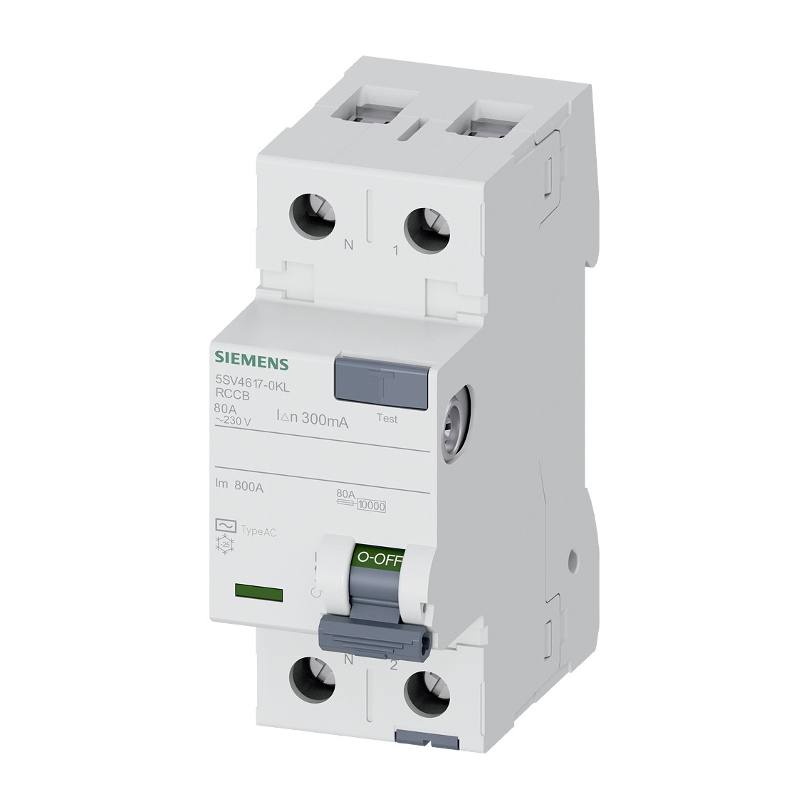 Siemens 5SV4617-0KL — residual current operated circuit breaker