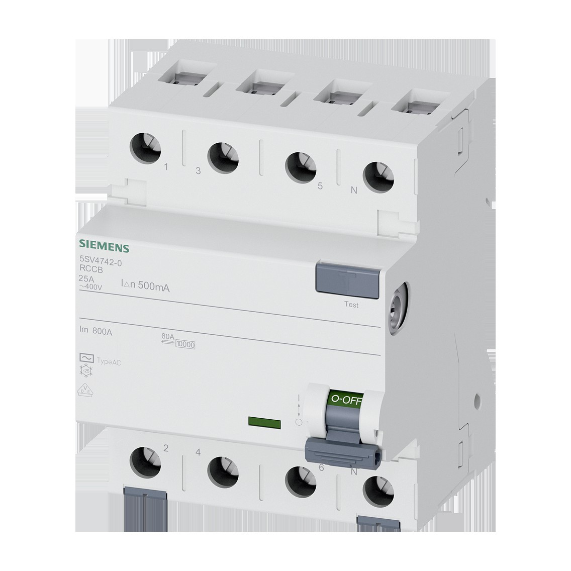 Siemens 5SV4742-0 — Residual Current Circuit Breaker