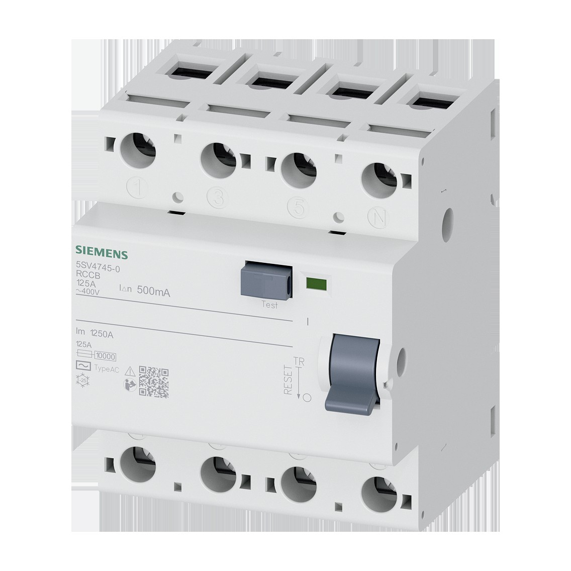 Siemens 5SV4745-0 — Residual Current Circuit Breaker
